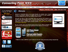 Tablet Screenshot of cpoint2.com